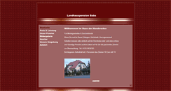 Desktop Screenshot of guenstige-pension-babs.de